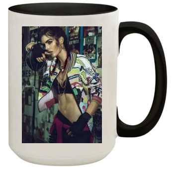 Hilary Rhoda 15oz Colored Inner & Handle Mug