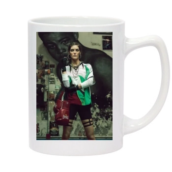 Hilary Rhoda 14oz White Statesman Mug