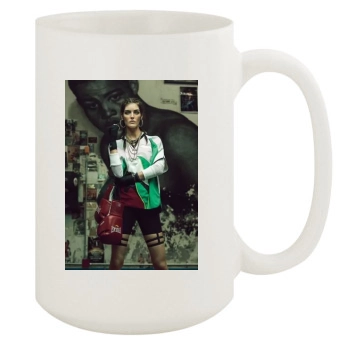 Hilary Rhoda 15oz White Mug