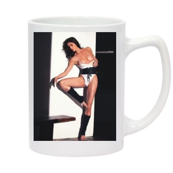 Hilary Rhoda 14oz White Statesman Mug