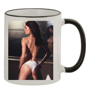 Hilary Rhoda 11oz Colored Rim & Handle Mug