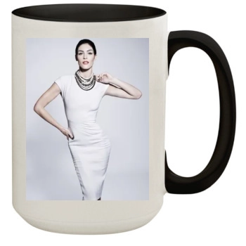 Hilary Rhoda 15oz Colored Inner & Handle Mug