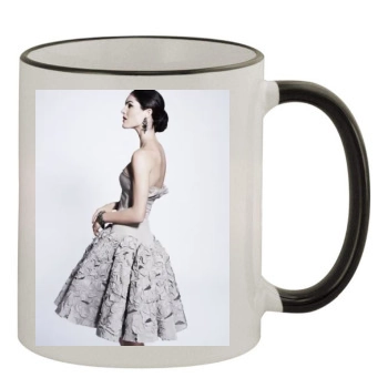 Hilary Rhoda 11oz Colored Rim & Handle Mug