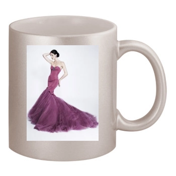 Hilary Rhoda 11oz Metallic Silver Mug