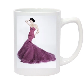 Hilary Rhoda 14oz White Statesman Mug