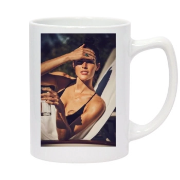 Hilary Rhoda 14oz White Statesman Mug