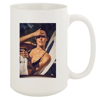 Hilary Rhoda 15oz White Mug