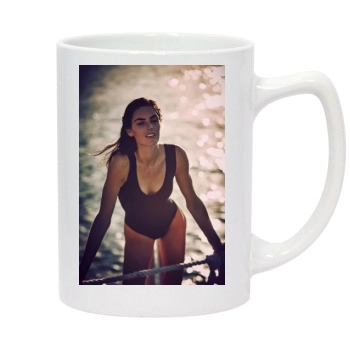 Hilary Rhoda 14oz White Statesman Mug