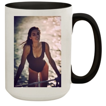 Hilary Rhoda 15oz Colored Inner & Handle Mug