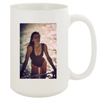 Hilary Rhoda 15oz White Mug