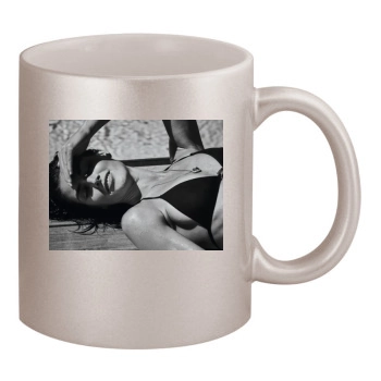 Hilary Rhoda 11oz Metallic Silver Mug