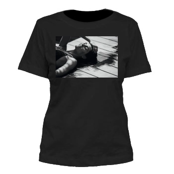 Hilary Rhoda Women's Cut T-Shirt