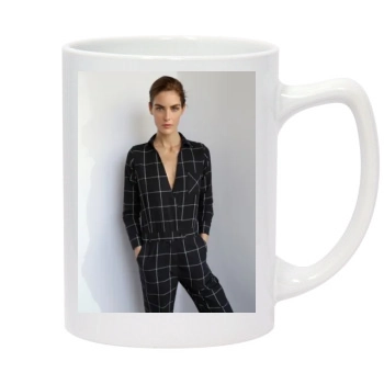 Hilary Rhoda 14oz White Statesman Mug