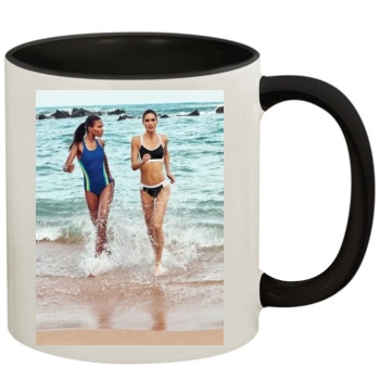 Hilary Rhoda 11oz Colored Inner & Handle Mug