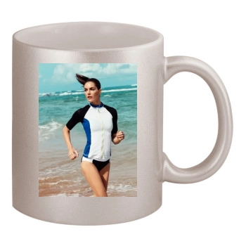 Hilary Rhoda 11oz Metallic Silver Mug