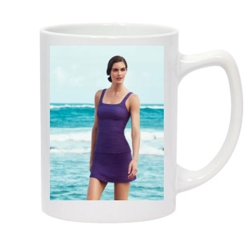 Hilary Rhoda 14oz White Statesman Mug