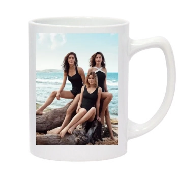 Hilary Rhoda 14oz White Statesman Mug