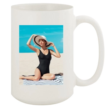 Hilary Rhoda 15oz White Mug