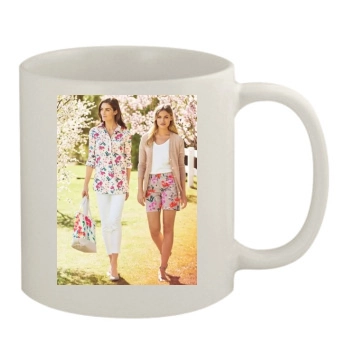 Hilary Rhoda 11oz White Mug