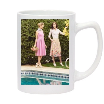 Hilary Rhoda 14oz White Statesman Mug