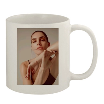 Hilary Rhoda 11oz White Mug