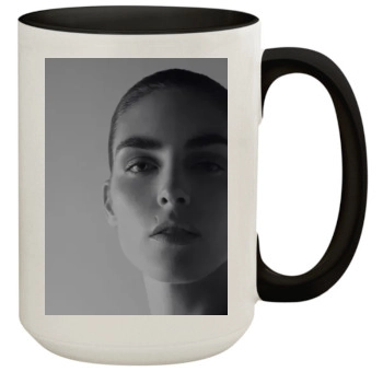 Hilary Rhoda 15oz Colored Inner & Handle Mug