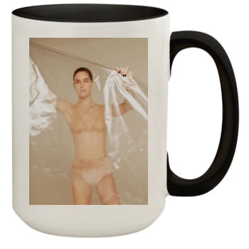 Hilary Rhoda 15oz Colored Inner & Handle Mug