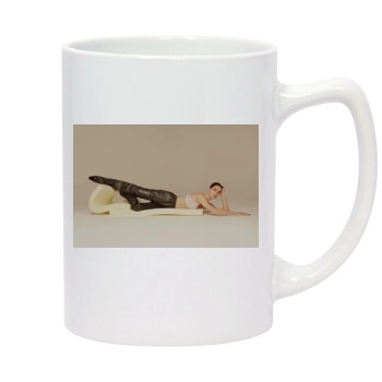 Hilary Rhoda 14oz White Statesman Mug