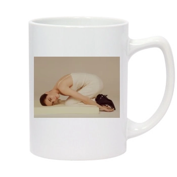 Hilary Rhoda 14oz White Statesman Mug