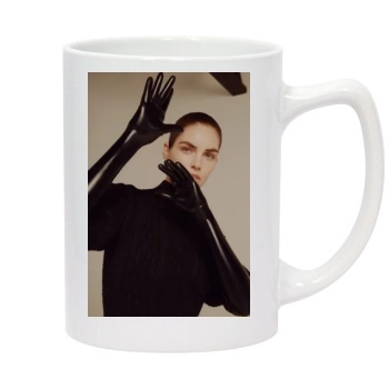 Hilary Rhoda 14oz White Statesman Mug