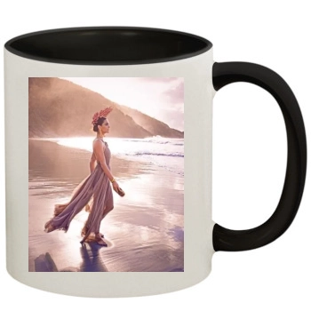 Hilary Rhoda 11oz Colored Inner & Handle Mug