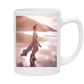 Hilary Rhoda 14oz White Statesman Mug