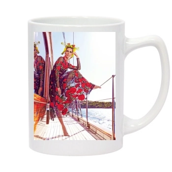 Hilary Rhoda 14oz White Statesman Mug