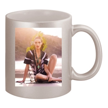 Hilary Rhoda 11oz Metallic Silver Mug