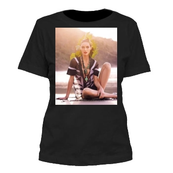 Hilary Rhoda Women's Cut T-Shirt