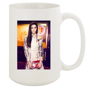 Hilary Rhoda 15oz White Mug