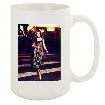 Hilary Rhoda 15oz White Mug