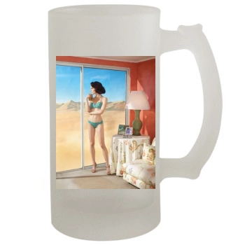 Hilary Rhoda 16oz Frosted Beer Stein