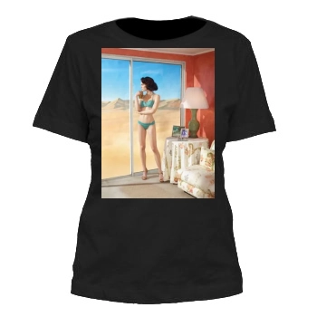 Hilary Rhoda Women's Cut T-Shirt