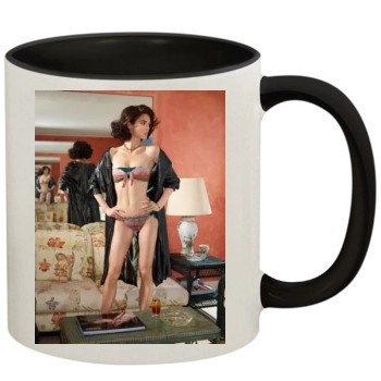 Hilary Rhoda 11oz Colored Inner & Handle Mug