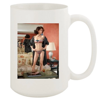 Hilary Rhoda 15oz White Mug