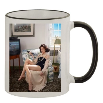 Hilary Rhoda 11oz Colored Rim & Handle Mug