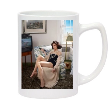 Hilary Rhoda 14oz White Statesman Mug