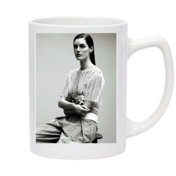 Hilary Rhoda 14oz White Statesman Mug