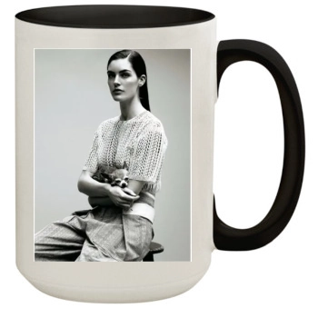 Hilary Rhoda 15oz Colored Inner & Handle Mug