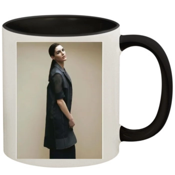 Hilary Rhoda 11oz Colored Inner & Handle Mug