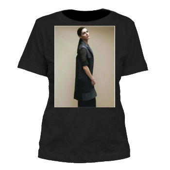 Hilary Rhoda Women's Cut T-Shirt