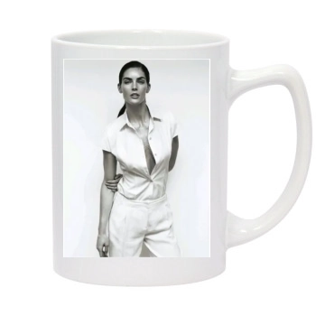 Hilary Rhoda 14oz White Statesman Mug