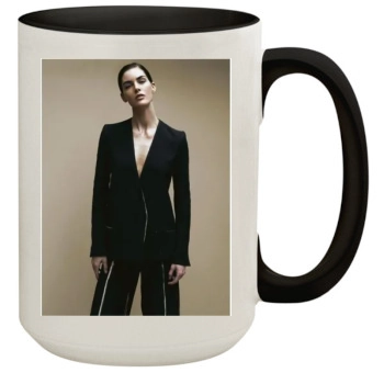 Hilary Rhoda 15oz Colored Inner & Handle Mug