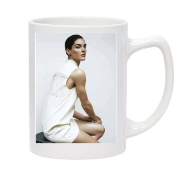 Hilary Rhoda 14oz White Statesman Mug